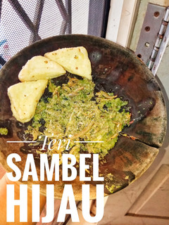 Foto resep Teri sambal hijau dan tahu krispi