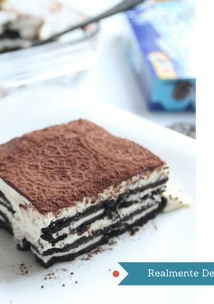 Una foto de Tiramisú De Oreo