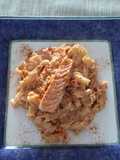 Campanelle al Vodka y Salmón