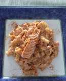 Campanelle al Vodka y Salmón