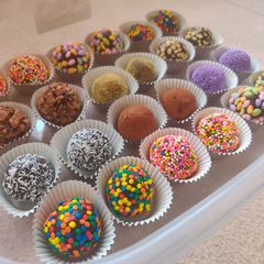 A picture of Brazilian Brigadeiro.
