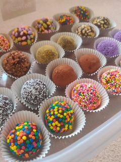 A picture of Brazilian Brigadeiro.