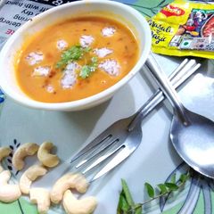 A picture of Title_moong daal soup.