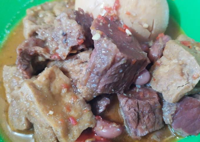 Resep Brongkos Daging Sapi Dan Kacang Merah Oleh Mutia Cookpad