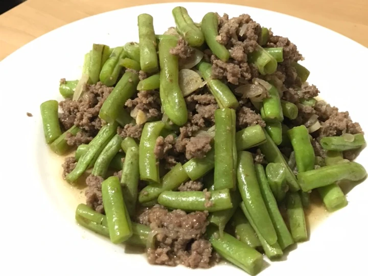 Langkah Mudah untuk Menyiapkan Resep  Tumis Buncis Daging yang Lezat, Lezat