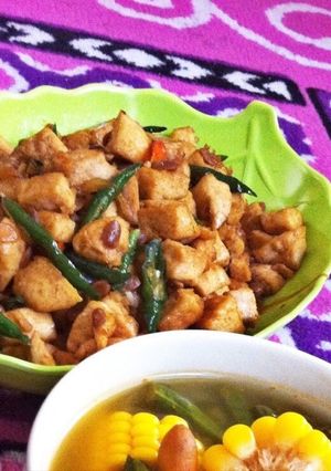 Foto resep Tumis tahu tauco