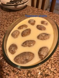 صورة لوصفة كبة لبنية