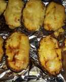 My twice baked loaded potatoes