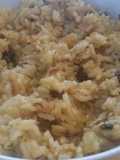 Roasted Acorn Squash & Raisin Rice