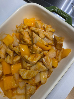 A picture of Sweet and Sour Chicken Breast.