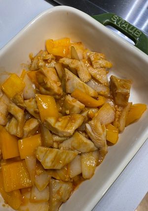 A picture of Sweet and Sour Chicken Breast.