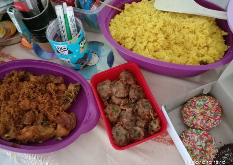 Resep Nasi Kuning Magic Com, Menggugah Selera