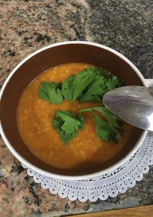 صورة لوصفة شوربه الشوفان