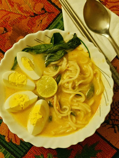 A picture of Thai Red Curry Noodle Soup.