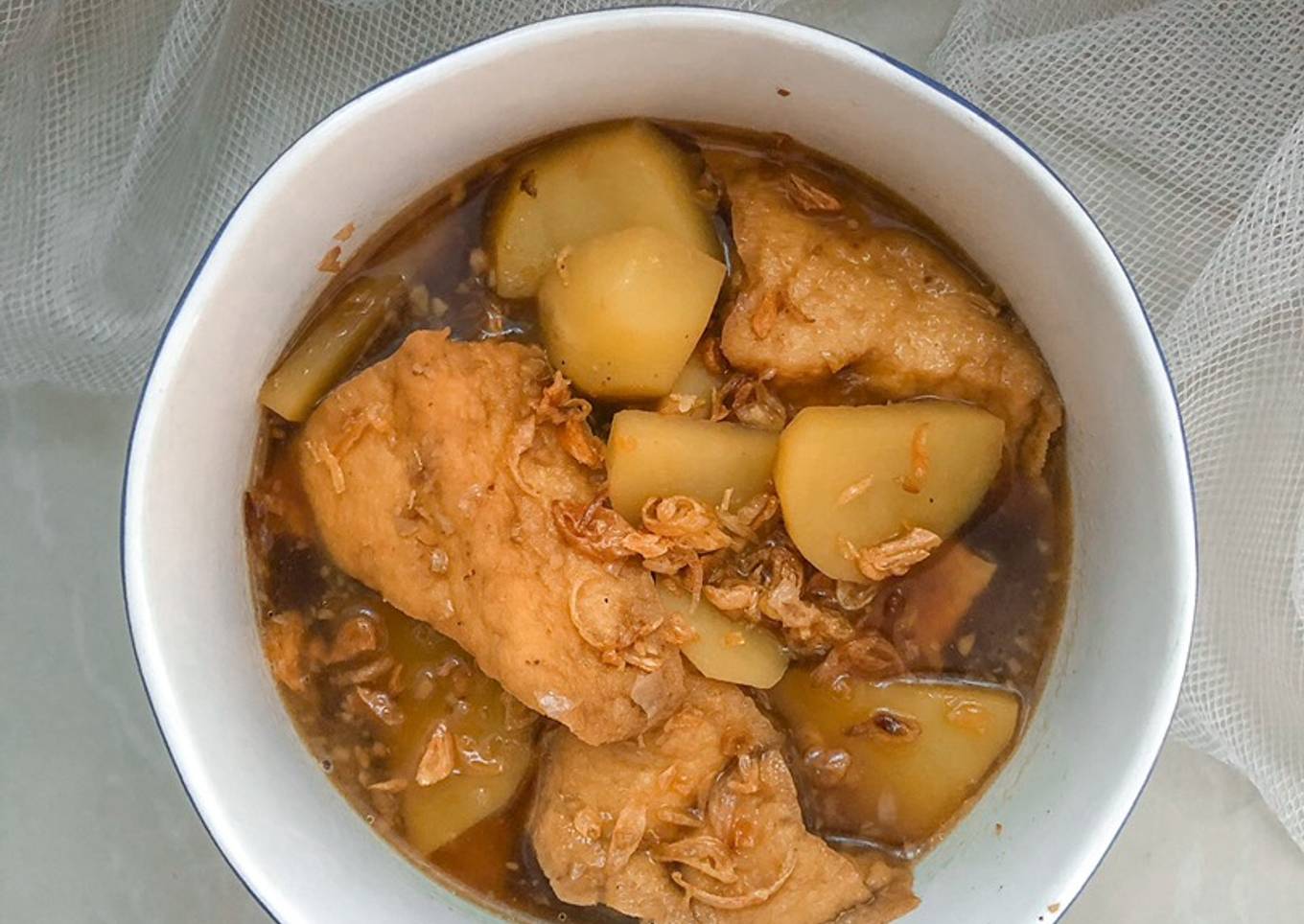 Semur Kentang Tahu