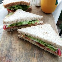 A picture of All Vegan Veggie Sandwich.