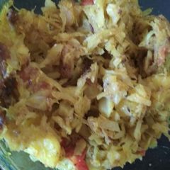 A picture of Cabbage stir fry.