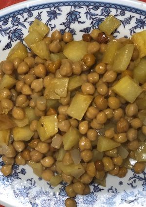 صورة لوصفة سندويش حمص وبطاطا