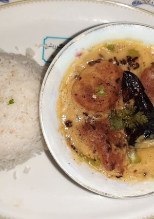 A picture of Kharhi Chawal.