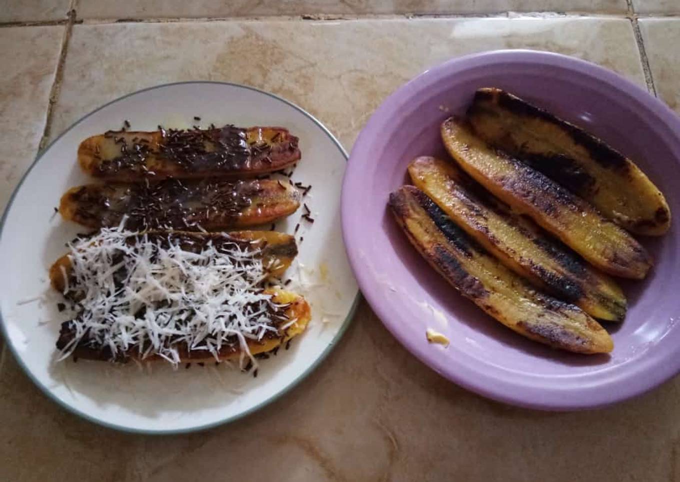 Pisang bakar teflon mama ulfah