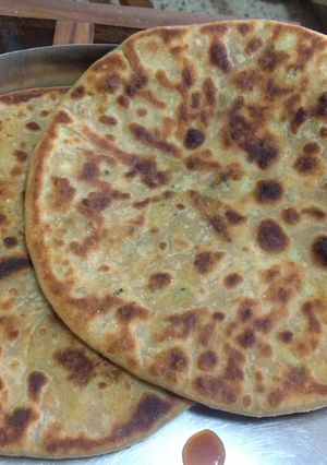 A picture of Aloo ka Paratha.
