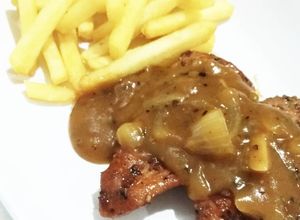 Foto resep Chicken Steak Black Pepper Sauce