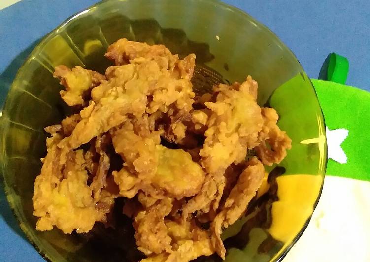 Langkah Mudah untuk Menyiapkan Jamur crispy rasa ayam, so simple 😊 yang Bikin Ngiler
