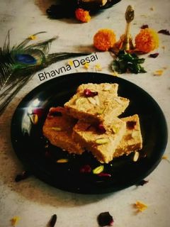 મોહનથાળ.(Mohanthal Recipe in Gujarati.) રેસીપી મુખ્ય ફોટો
