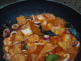 Seafood saus Padang mix Tahu