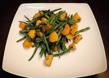 Easy Fast Cooking Roasted Potatoes and Green Beans Delicious Steady Easy Fast Cooking Roasted Potatoes and Green Beans Delicious Steady