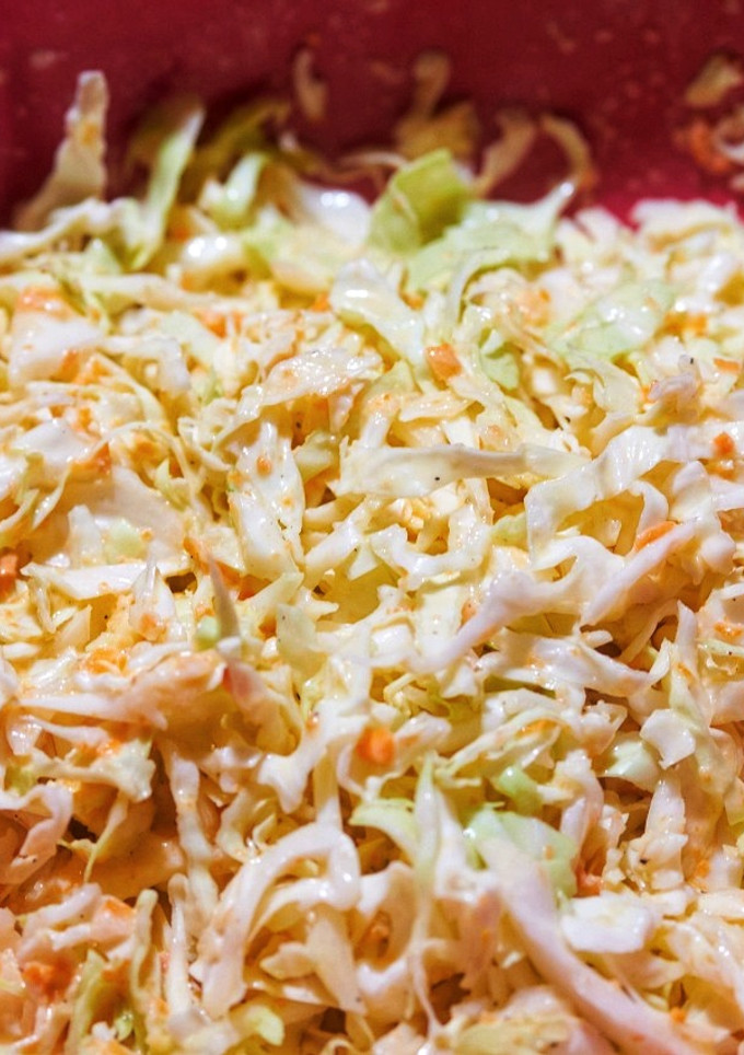 Una foto de Ensalada de repollo / col