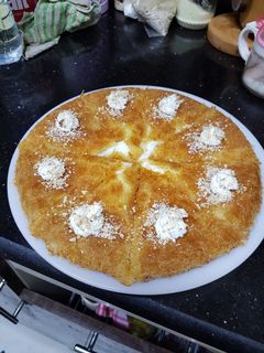 صورة لوصفة كنافه بالقشطه