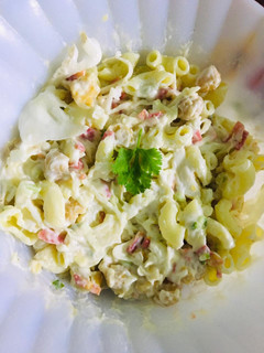 A picture of Creamy salad.