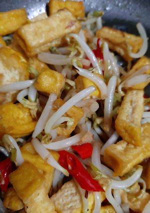 Foto resep Tumis Toge Tahu