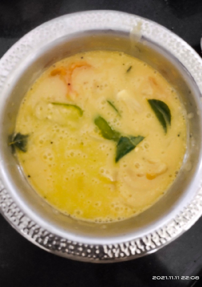 கடலைமாவு குருமா(kadalaimaavu kurma recipe in tamil) செய்முறை முக்கிய புகைப்படம்