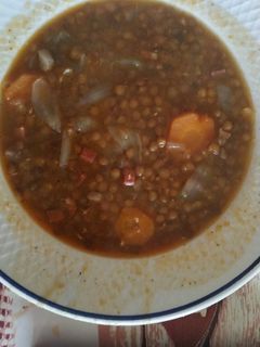 Una foto de Lentejas a la mamá