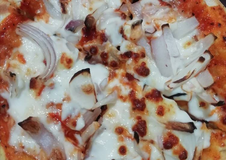 Step-by-Step Guide to Prepare Favorite Onion pizza
