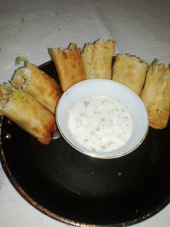 A picture of Chicken Rolls.