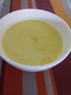 Una foto de Crema de zapallo