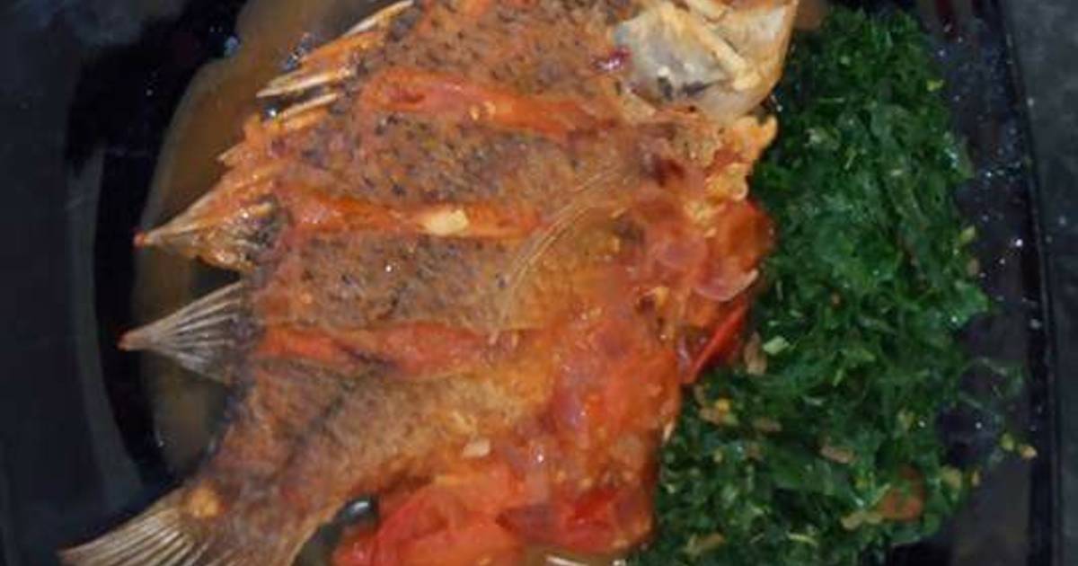 Wet fried Tilapia with steamed kales Recipe by Martin Omollo Cookpad