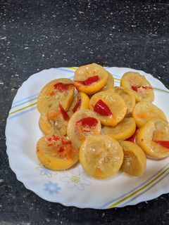 صورة لوصفة قشر الليمون المخلل 😋