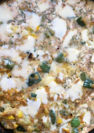 Una foto de Tortilla de verdura