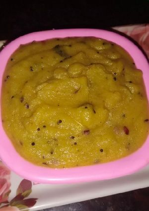 A picture of Suji upma colourful.