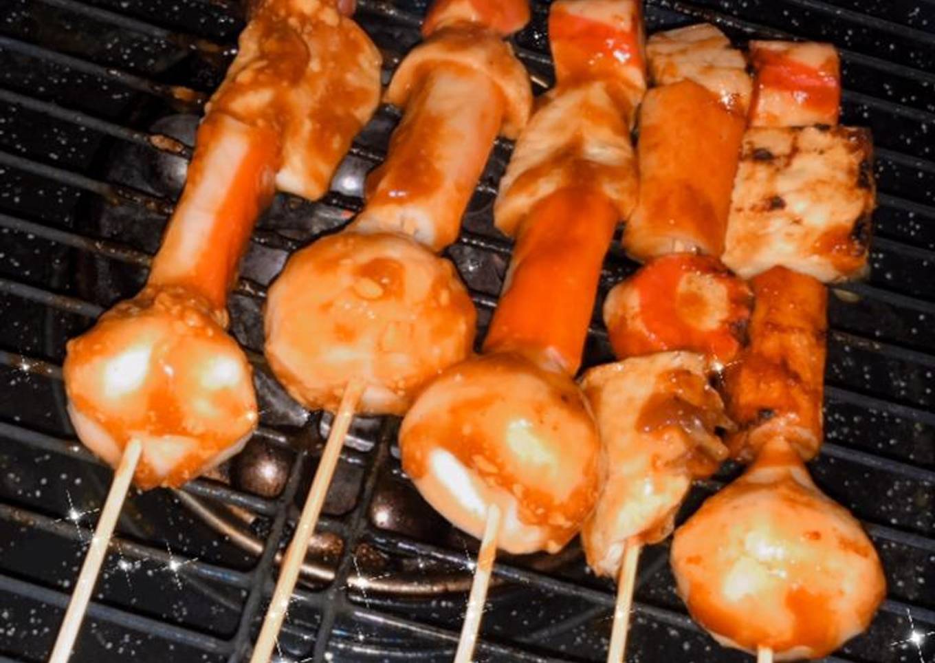 Sate seafood (Frozen food)