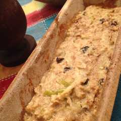 Una foto de Budín de avena, manzana verde y pasas de uva
