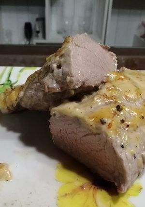 Una foto de Solomillo de cerdo a la cerveza