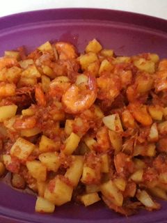 Foto resep Balado Udang kentang