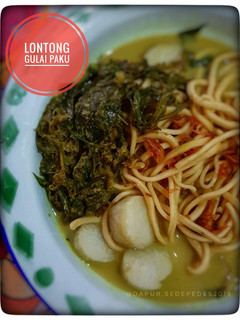 Foto resep Lontong Gulai Paku