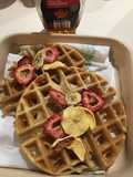 Waffles de Leche de Arroz