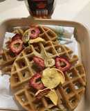 Waffles de Leche de Arroz